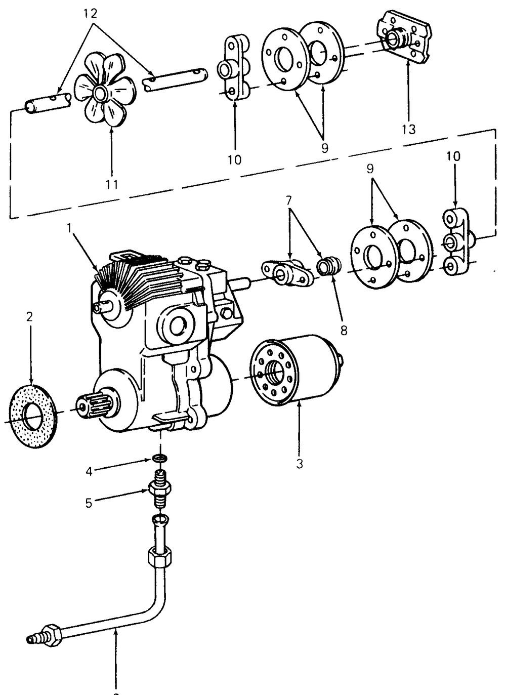 Drive Line A Diagram and Parts List for 1860 800000-821059-140661100-141661100 Cub Cadet Lawn Tractor